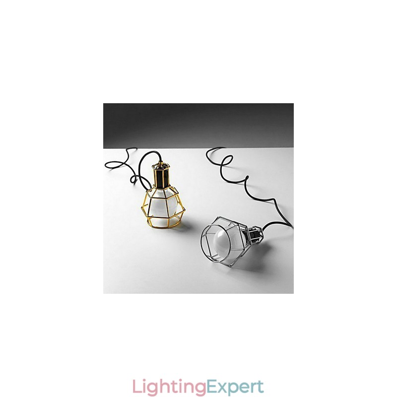 Country Electroplated Metal Pendant Light Garage