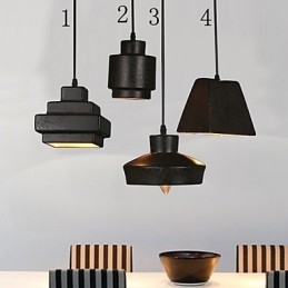 American Country Retro Glass Chandelier Rusty Sitting Droplight