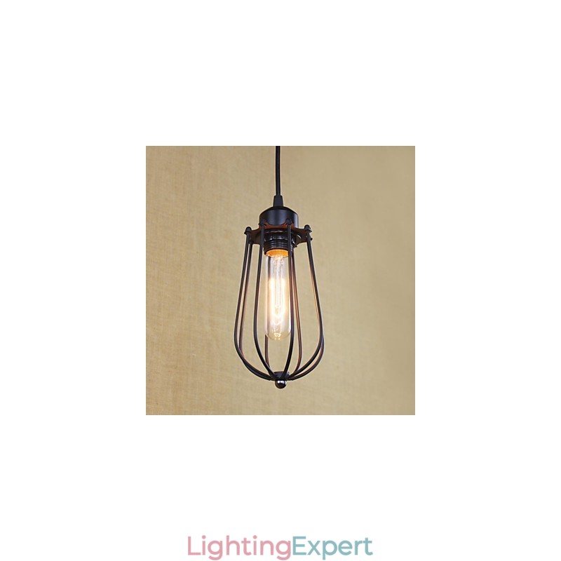 Wrought Iron Chandelier Rural Countryside