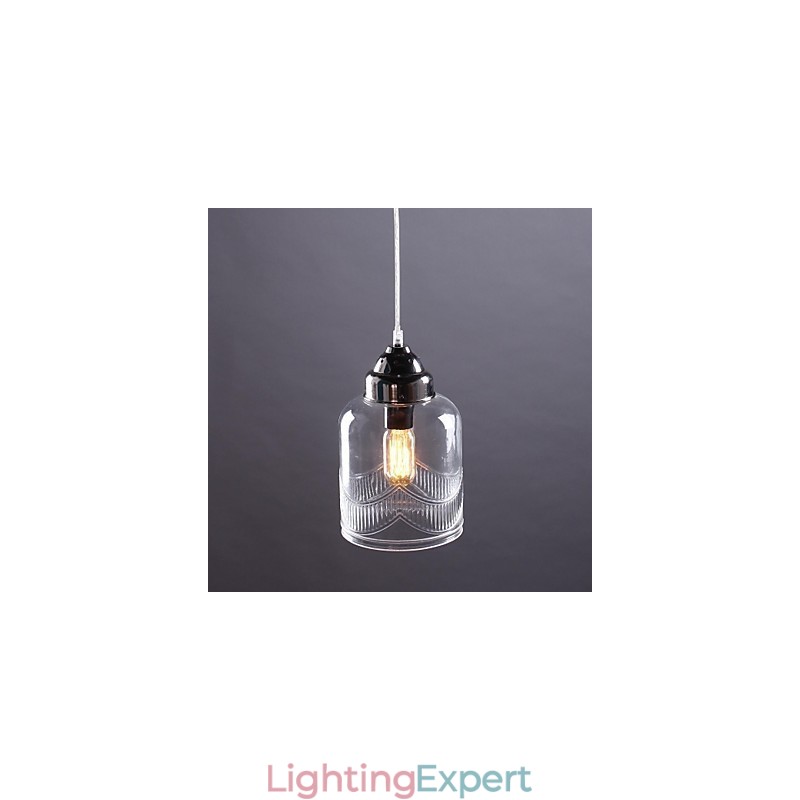 Modern Contemporary Traditional Classic Vintage Lantern Country Nickel Glass Pendant Light Dining