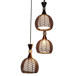 Rural Cany Art Weaving Classical Contracted Droplight Lamp Light