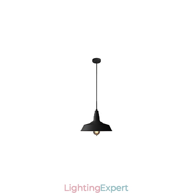 Vintage Painting Metal Pendant Light