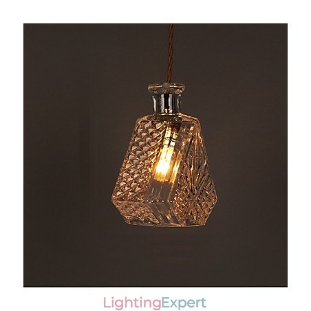 Romantic Bottle Creative Carved Art Glass Chandelier Light Pendant Light Romantic Bottle Creative Carved Art Glass Chandelier Light Pendant Light