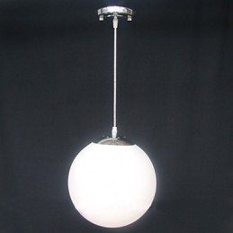 Contracted White Glass Ball Decorative Chandelier Light