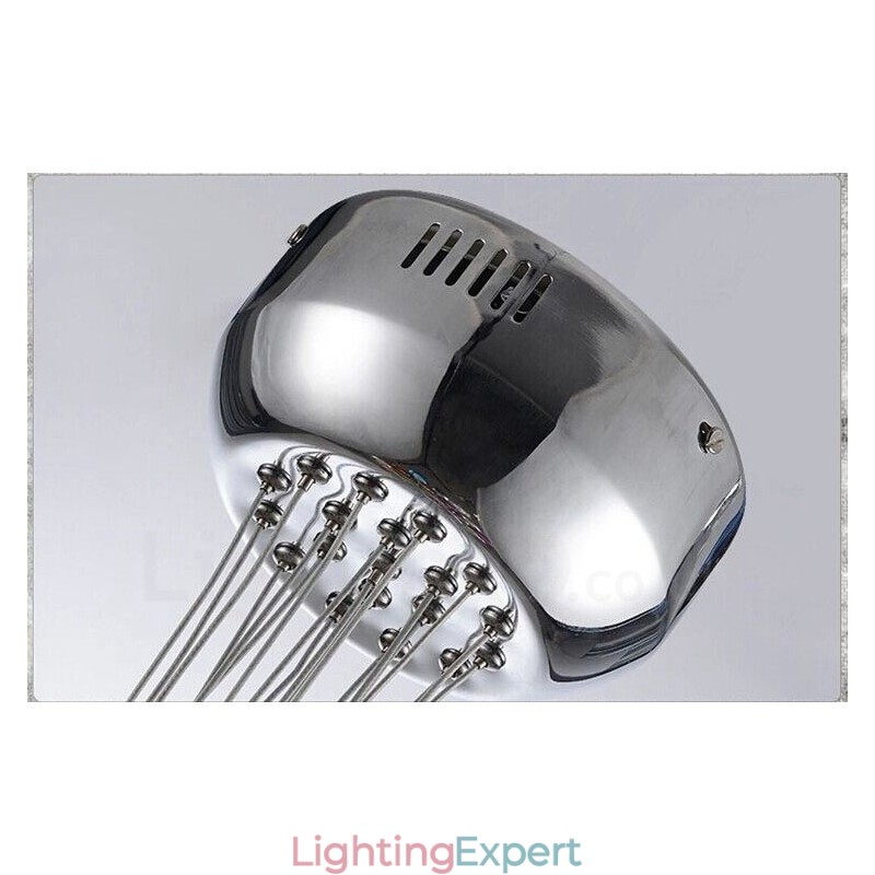 Creative The Nordic Color Restoring Ancient Ways Goldfish Bowl Glass Creative Droplight Lamp Light (If you order multiple glass balls it will come with one pendant fixed) (Please select the Quantity and Colour of the glass ball below)
