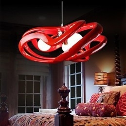 Modern Contemporary Painting Resin Pendant Light