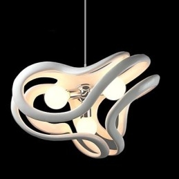 Modern Contemporary Painting Resin Pendant Light