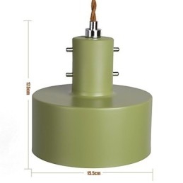 Modern Contemporary Country Mini Style Painting Metal Pendant Light Kids