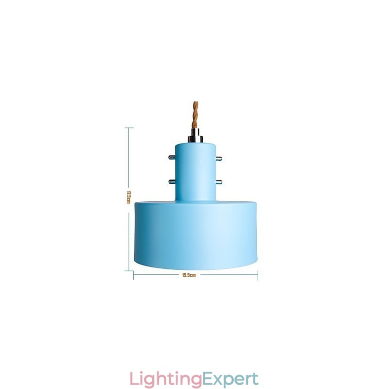 Modern Contemporary Country Mini Style Painting Metal Pendant Light Kids