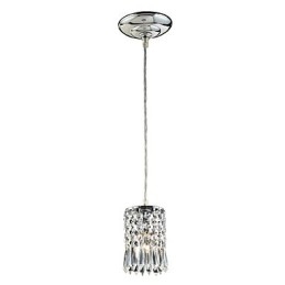 Modern Contemporary Crystal Mini Style Electroplated Pendant Light
