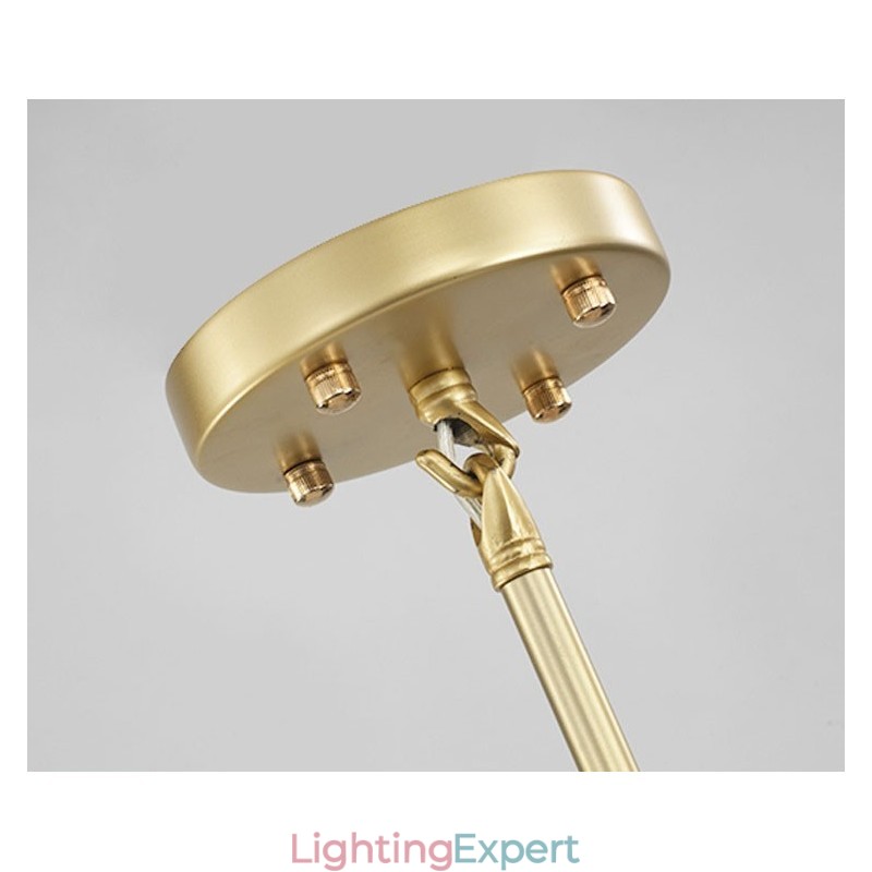 Modern Contemporary 20 Light Chandelier Light (Black Golden)