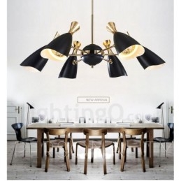 6 Light Modern Contemporary Chandelier Light