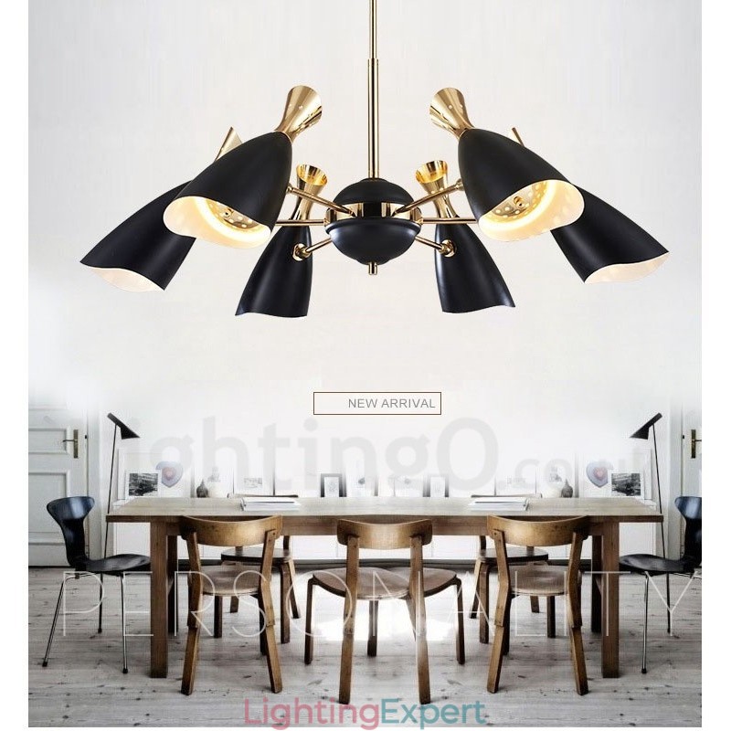 6 Light Modern Contemporary Chandelier Light