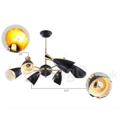 6 Light Modern Contemporary Chandelier Light
