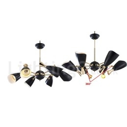 6 Light Modern Contemporary Chandelier Light