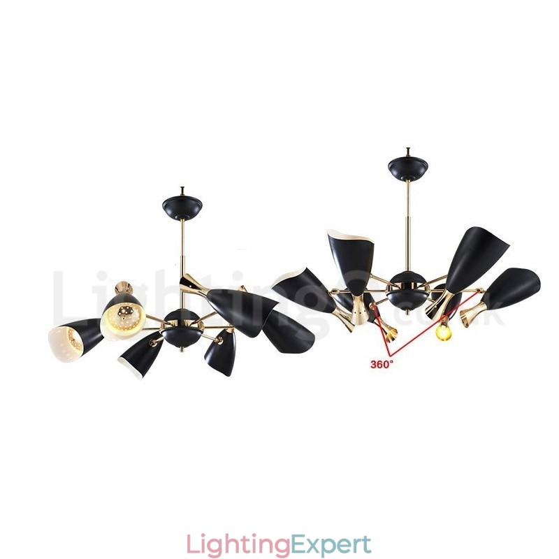 6 Light Modern Contemporary Chandelier Light