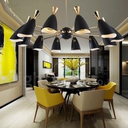 12 Light Chandelier Modern Contemporary Style Light