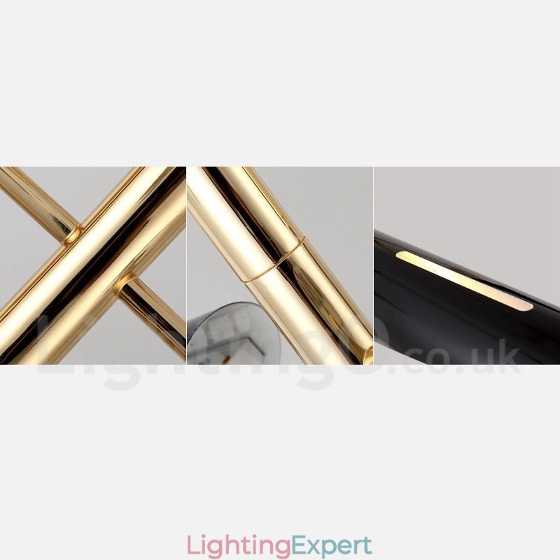 2 Tier Modern Contemporary 4 Light Chandelier