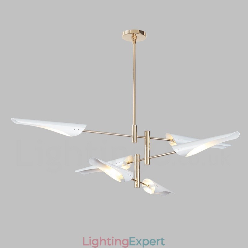 3 Tier Modern Contemporary 6 Light Chandelier