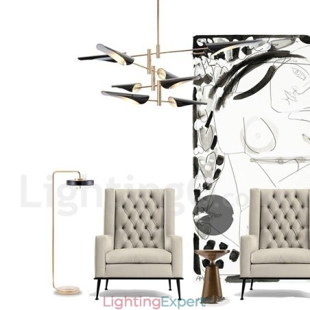 Modern Contemporary 4 Tier 8 Light Chandelier Modern Contemporary 4 Tier 8 Light Chandelier