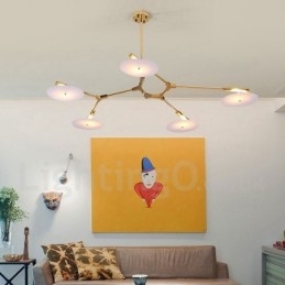 5 Light Modern Contemporary Chandelier Lamp