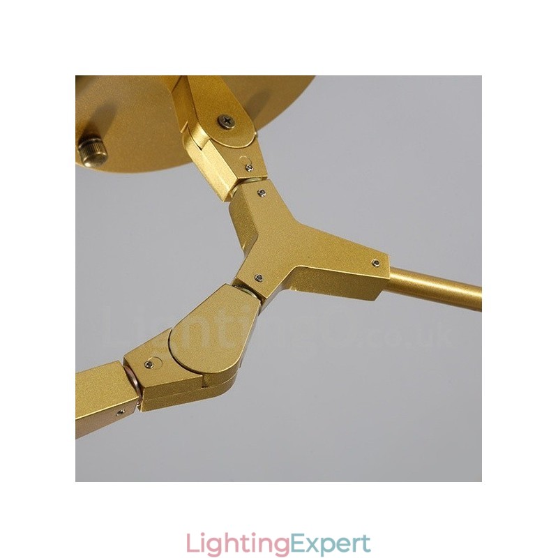 5 Light Modern Contemporary Chandelier Lamp
