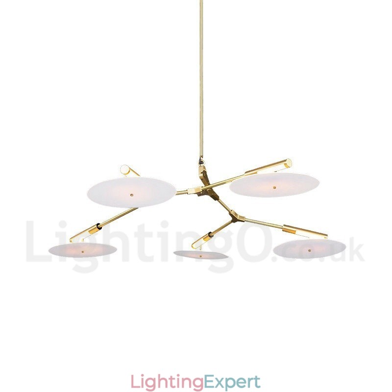 5 Light Modern Contemporary Chandelier Lamp