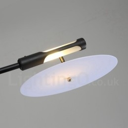Black 9 Light Modern Contemporary Chandelier Lamp