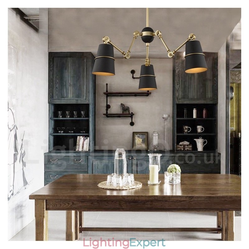3 Light Modern Contemporary Chandelier Lamp Light