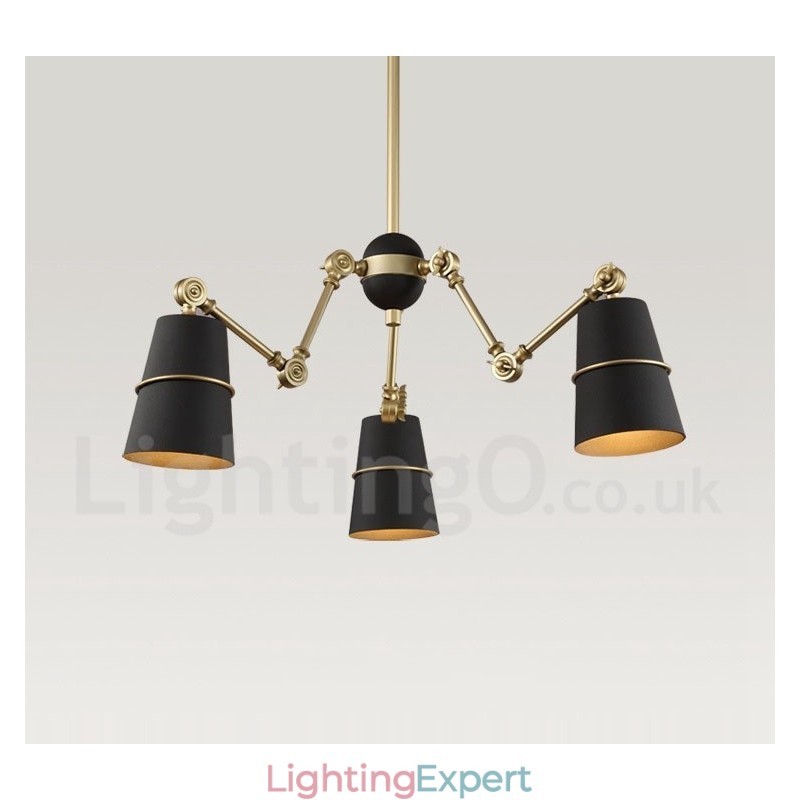 3 Light Modern Contemporary Chandelier Lamp Light