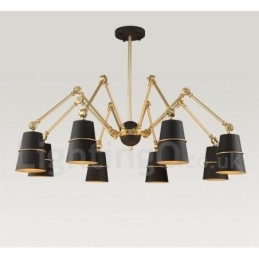 8 Light Modern Contemporary Chandelier Lamp Light