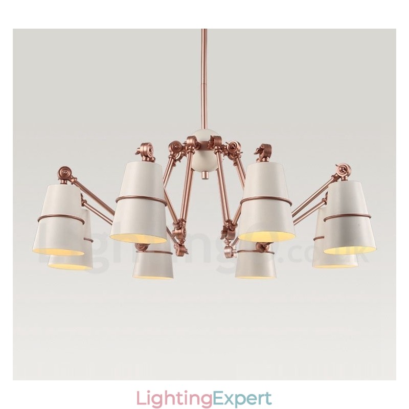8 Light Modern Contemporary Chandelier Lamp Light
