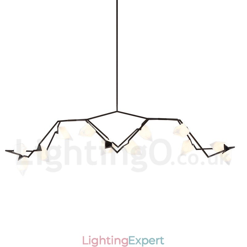 Modern Contemporary 8 Light Chandelier Lamp Light