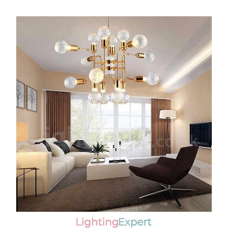 4 Tier Modern Contemporary 16 Light Chandelier Lamp Light