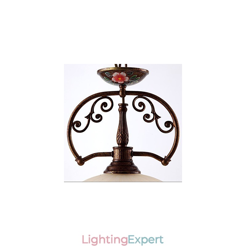 Retro Hand Painted Art Pendant Lamp Lighting Lamp Lighting