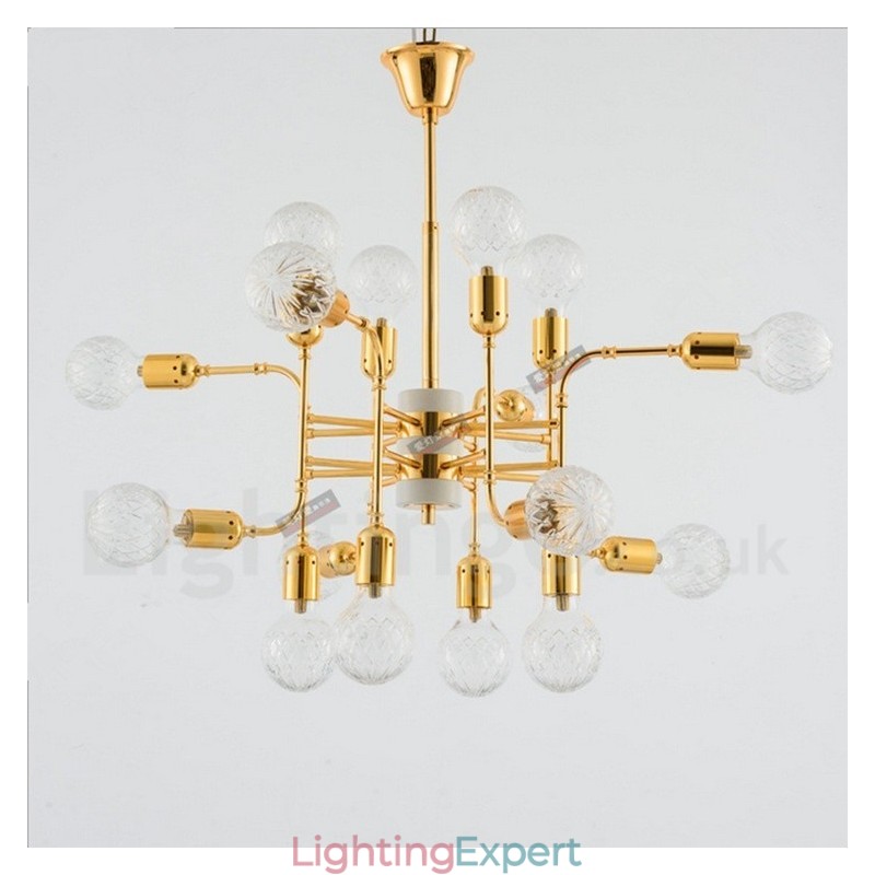 4 Tier Modern Contemporary 16 Light Chandelier Lamp Light