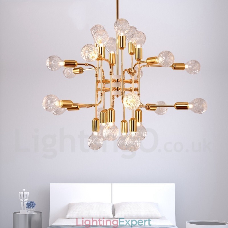 4 Tier Modern Contemporary 16 Light Chandelier Lamp Light