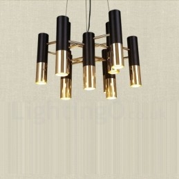 Modern Contemporary 13 Light Chandelier Single Tier Lamp Light