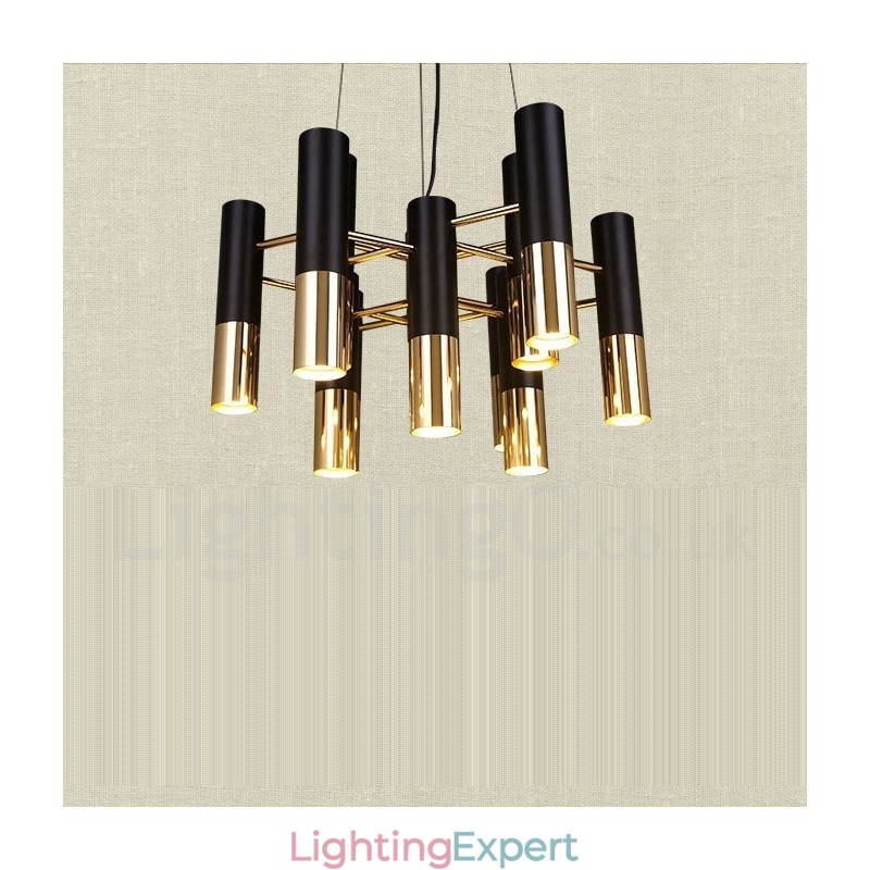 Modern Contemporary 13 Light Chandelier Single Tier Lamp Light