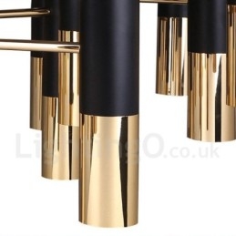 Modern Contemporary 13 Light Chandelier Single Tier Lamp Light