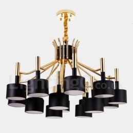 15 Light 2 Tier Modern Contemporary Style Chandelier Lamp Light