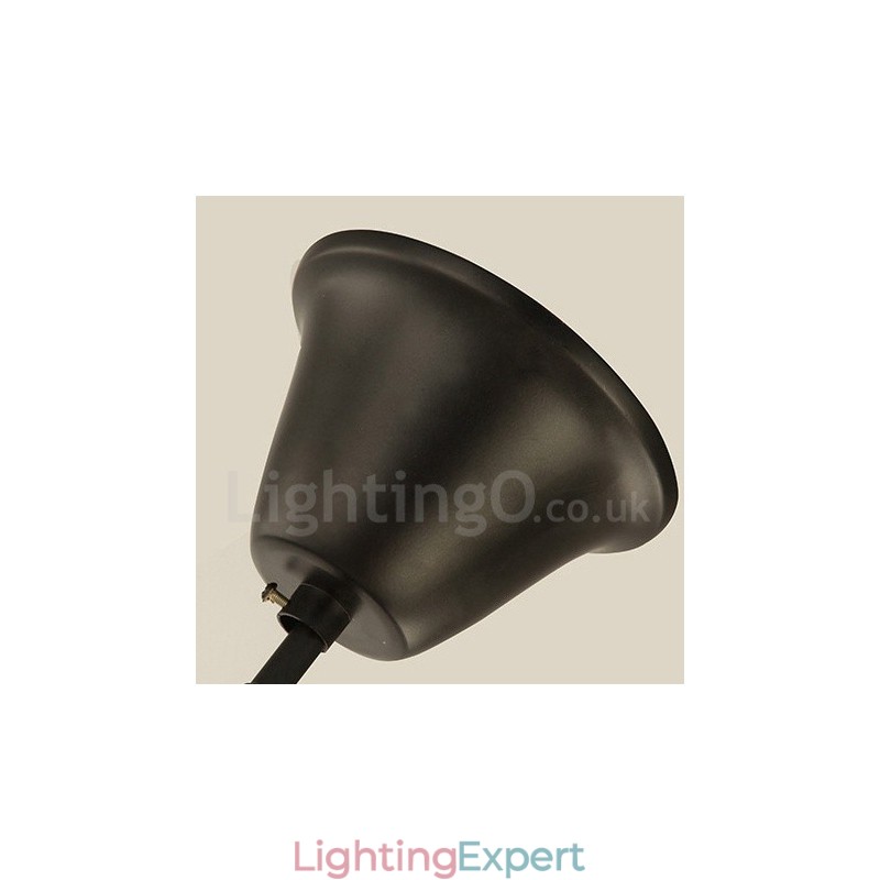 Country Retro 6 Light Single Tier Chandelier Lamp Light