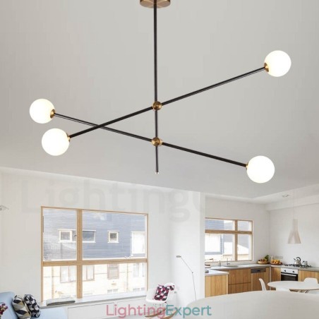 Modern Contemporary 4 Light 2 Tier Chandelier Light Modern Contemporary 4 Light 2 Tier Chandelier Light