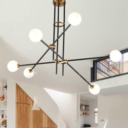 Modern Contemporary 6 Light 3 Tier Chandelier Light