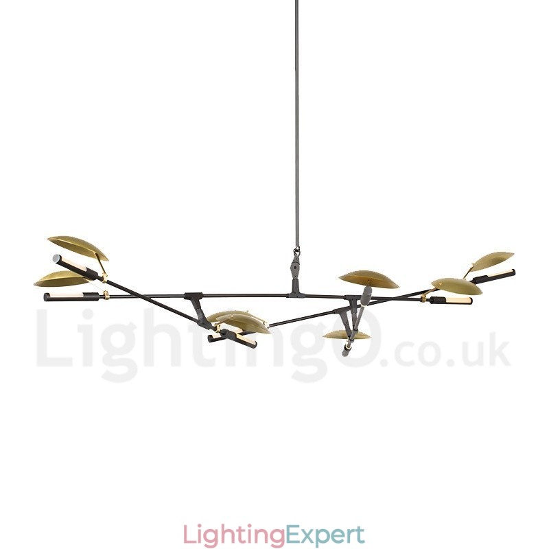 Modern Contemporary 8 Light Chandelier Light Lamp