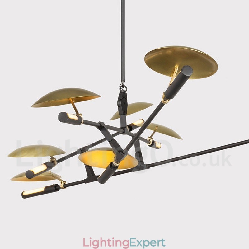 Modern Contemporary 8 Light Chandelier Light Lamp