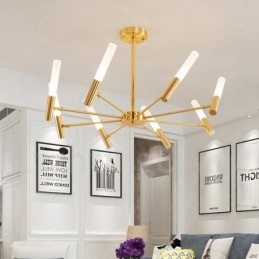 8 Light Rotatable Modern Contemporary Chandelier Light