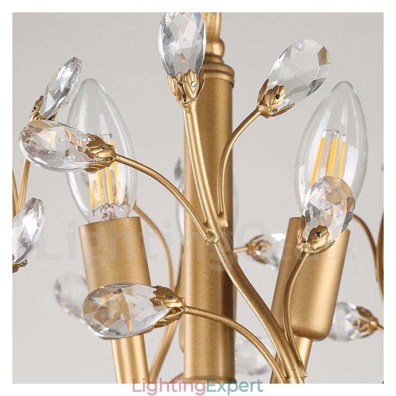 60CM Height 45CM Wide Modern Contemporary 7 Light Chandelier Lamp Light