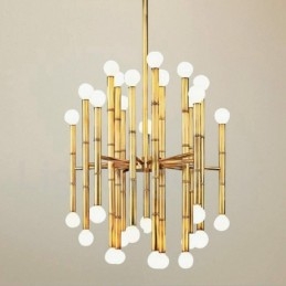 Modern Contemporary 30 Light 2 Tier Chandelier for Light