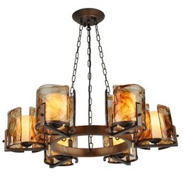 Traditional Classic Rustic Lodge Chandelier Chandelier